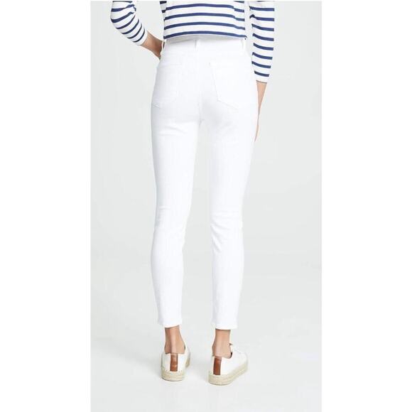 Frame Ali High Rise Cigarette Skinny Jeans White Size 28 - Picture 2 of 8